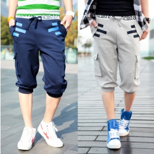 Stylish Casual Three Quarter Length Trousers