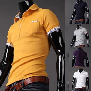 Mens Stylish Casual Short Sleeve T-Shirt